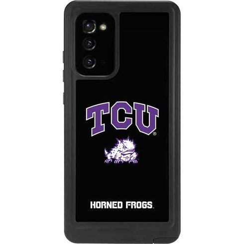TCU Horned Frogs Logo Galaxy Note20 5G Waterproof Case