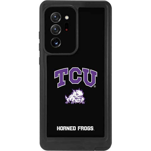 TCU Horned Frogs Logo Galaxy Note20 Ultra 5G Waterproof Case