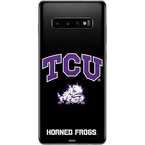 TCU Horned Frogs Logo Galaxy S10 Plus Skin