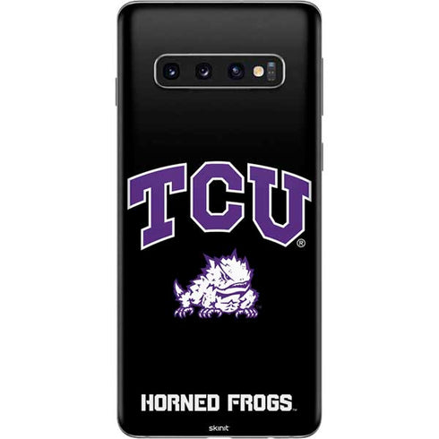 TCU Horned Frogs Logo Galaxy S10 Skin