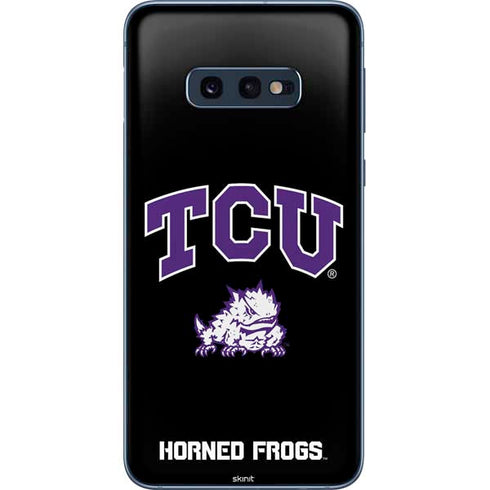 TCU Horned Frogs Logo Galaxy S10e Skin