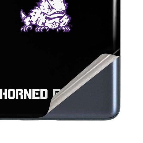 TCU Horned Frogs Logo Galaxy S20 Fan Edition Skin