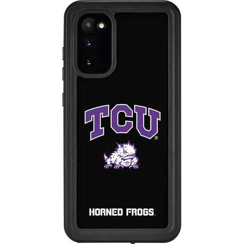 TCU Horned Frogs Logo Galaxy S20 Waterproof Case