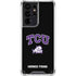 TCU Horned Frogs Logo Galaxy S21 Ultra 5G Clear Case