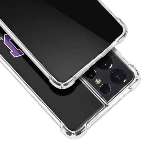 TCU Horned Frogs Logo Galaxy S21 Ultra 5G Clear Case