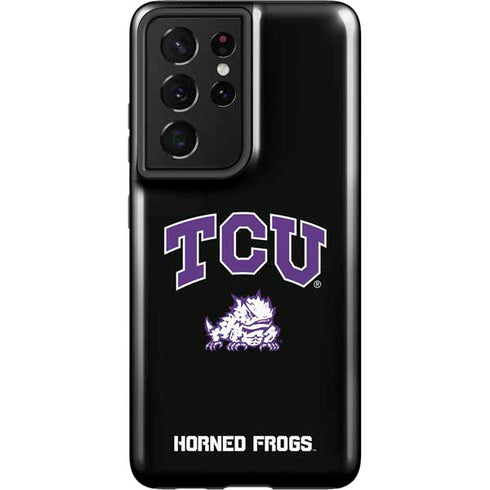 TCU Horned Frogs Logo Galaxy S21 Ultra 5G Pro Case