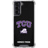 TCU Horned Frogs Logo Galaxy S22 Clear Case