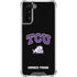 TCU Horned Frogs Logo Galaxy S22 Plus Clear Case
