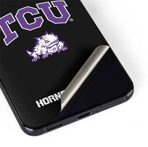 TCU Horned Frogs Logo Galaxy S22 Plus Skin