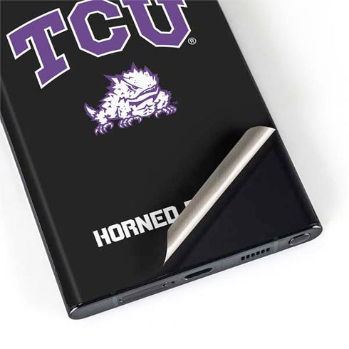 TCU Horned Frogs Logo Galaxy S22 Ultra Skin