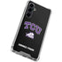 Texas Christian University TCU Horned Frogs Logo Galaxy S23 FE Clear Case