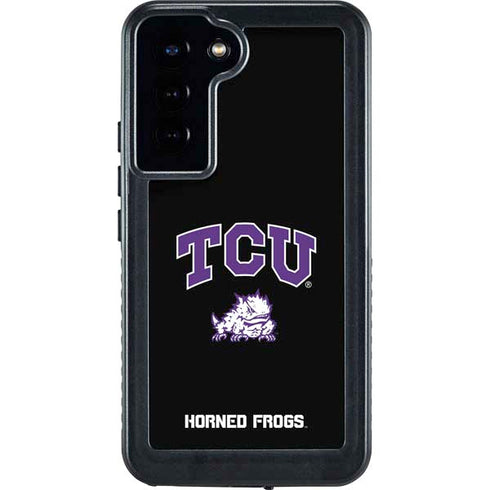 TCU Horned Frogs Logo Galaxy S23 Plus Waterproof Case