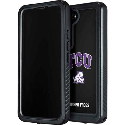 TCU Horned Frogs Logo Galaxy S23 Plus Waterproof Case