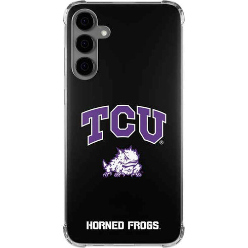Texas Christian University TCU Horned Frogs Logo Galaxy S24 Plus Clear Case
