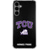 Texas Christian University TCU Horned Frogs Logo Galaxy S24 Plus Clear Case