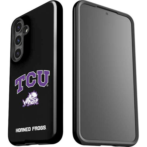 Texas Christian University TCU Horned Frogs Logo Galaxy S24 Plus Impact Case