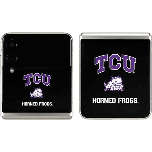 TCU Horned Frogs Logo Galaxy Z Flip3 5G Skin