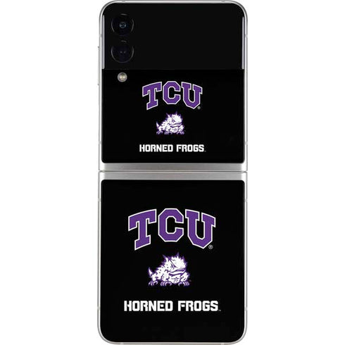 TCU Horned Frogs Logo Galaxy Z Flip3 5G Skin