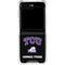 Texas Christian University TCU Horned Frogs Logo Galaxy Z Flip5 5G Clear Case