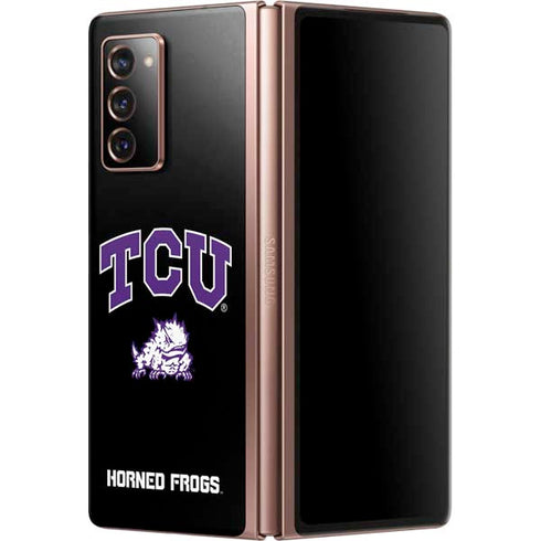TCU Horned Frogs Logo Galaxy Z Fold2 5G Skin