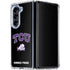 Texas Christian University TCU Horned Frogs Logo Galaxy Z Fold5 5G Clear Case