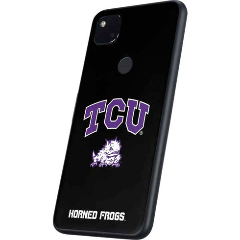 TCU Horned Frogs Logo Google Pixel 4a Skin