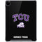 TCU Horned Frogs Logo iPad Pro 12.9in (2020) Clear Case