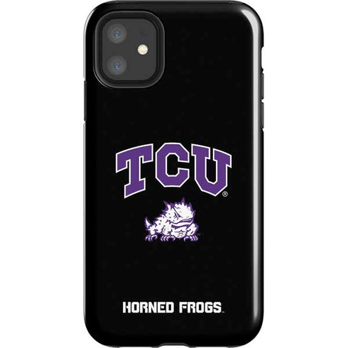 TCU Horned Frogs Logo iPhone 11 Impact Case