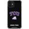 TCU Horned Frogs Logo iPhone 12 Clear Case