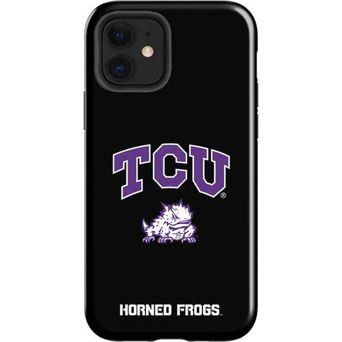 TCU Horned Frogs Logo iPhone 12 Impact Case