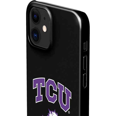 TCU Horned Frogs Logo iPhone 12 Mini Lite Case