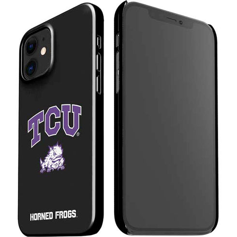 TCU Horned Frogs Logo iPhone 12 Mini Lite Case