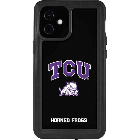 TCU Horned Frogs Logo iPhone 12 Mini Waterproof Case