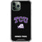 TCU Horned Frogs Logo iPhone 12 Pro Clear Case