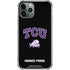 TCU Horned Frogs Logo iPhone 12 Pro Clear Case