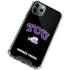 TCU Horned Frogs Logo iPhone 12 Pro Clear Case