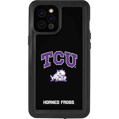 TCU Horned Frogs Logo iPhone 12 Pro Max Waterproof Case
