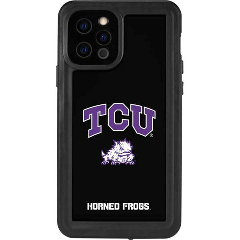 TCU Horned Frogs Logo iPhone 12 Pro Waterproof Case