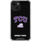 TCU Horned Frogs Logo iPhone 13 Clear Case