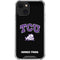 TCU Horned Frogs Logo iPhone 13 Mini Clear Case