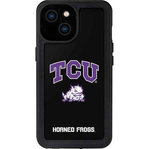 TCU Horned Frogs Logo iPhone 13 Mini Waterproof Case