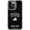 TCU Horned Frogs Logo iPhone 13 Pro Clear Case