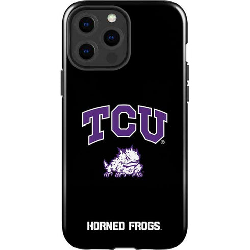TCU Horned Frogs Logo iPhone 13 Pro Max Impact Case