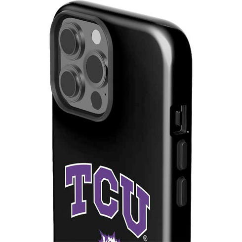 TCU Horned Frogs Logo iPhone 13 Pro Max Impact Case