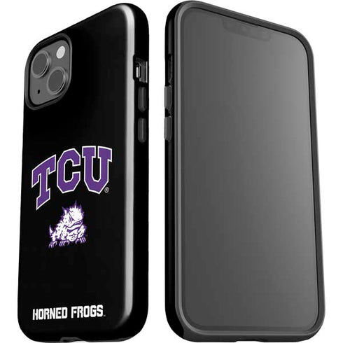 Texas Christian University TCU Horned Frogs Logo iPhone 15 Impact Case