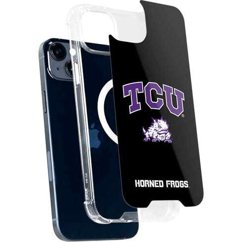 Texas Christian University TCU Horned Frogs Logo iPhone 15 Plus MagSafe Case