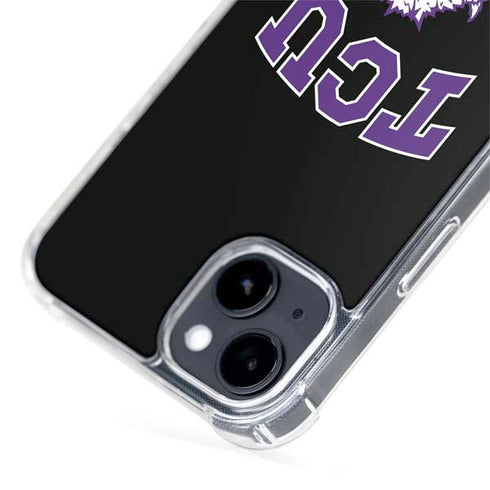 Texas Christian University TCU Horned Frogs Logo iPhone 15 Plus MagSafe Case