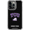 Texas Christian University TCU Horned Frogs Logo iPhone 15 Pro Clear Case