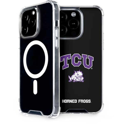 Texas Christian University TCU Horned Frogs Logo iPhone 15 Pro MagSafe Case