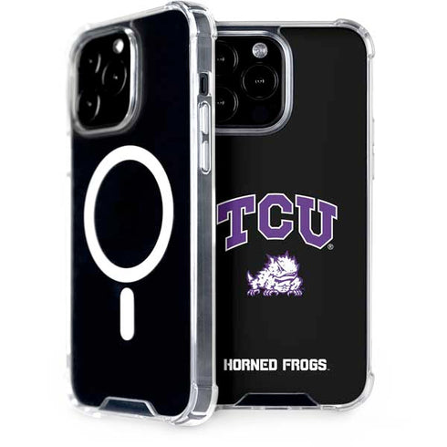 Texas Christian University TCU Horned Frogs Logo iPhone 15 Pro Max MagSafe Case